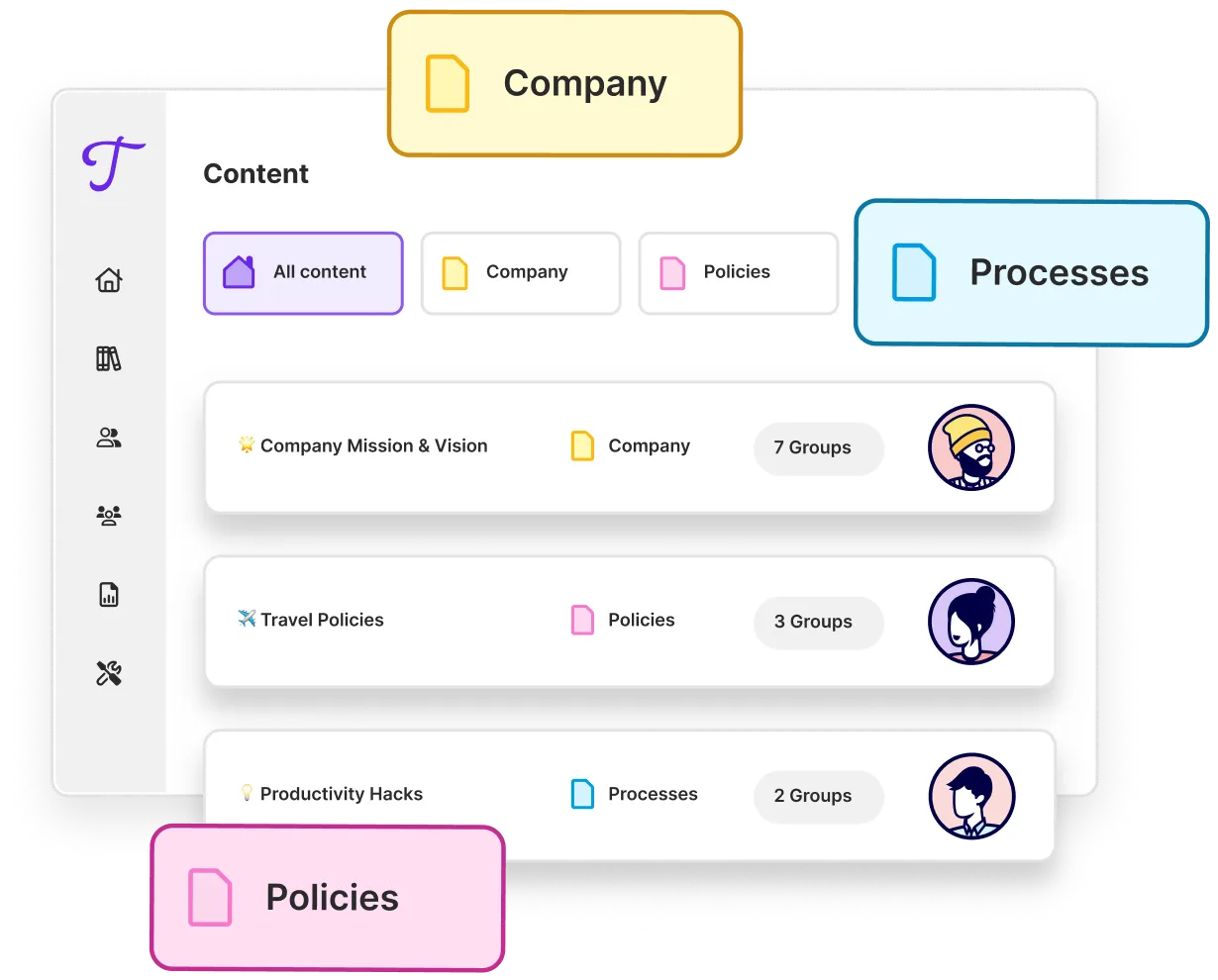 Trainaul: Company knowledgebase